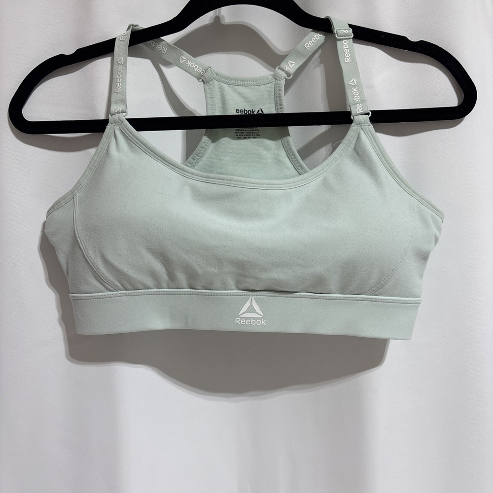 Reebok Sports Bra Women's Adjustable Straps Padding Medium